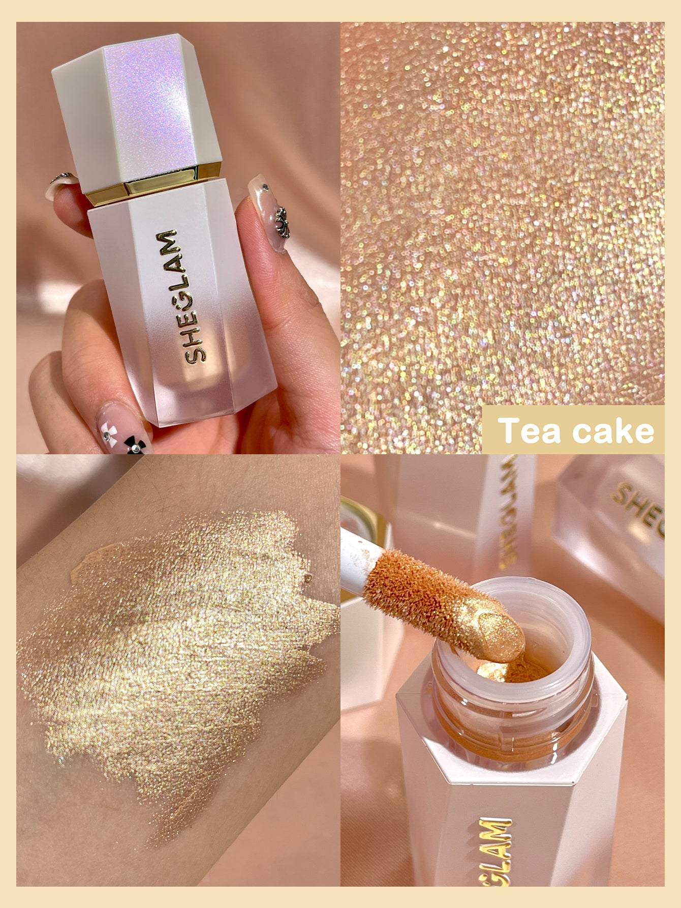 SHEGLAM - Glow Bloom Liquid Highlighter - Image 4