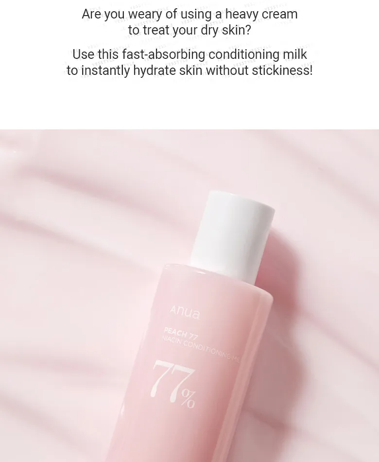 ANUA - Peach 77 Niacin Conditioning Milk - Image 8