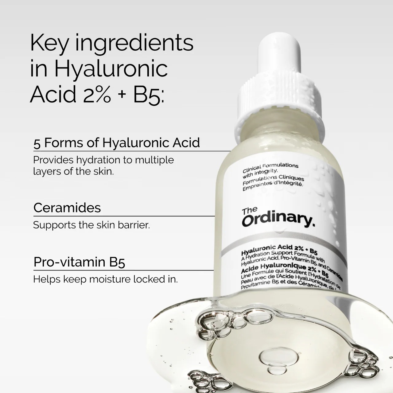 THE ORDINARY - Hyaluronic Acid 2% + B5 Hydrating Serum - Image 4