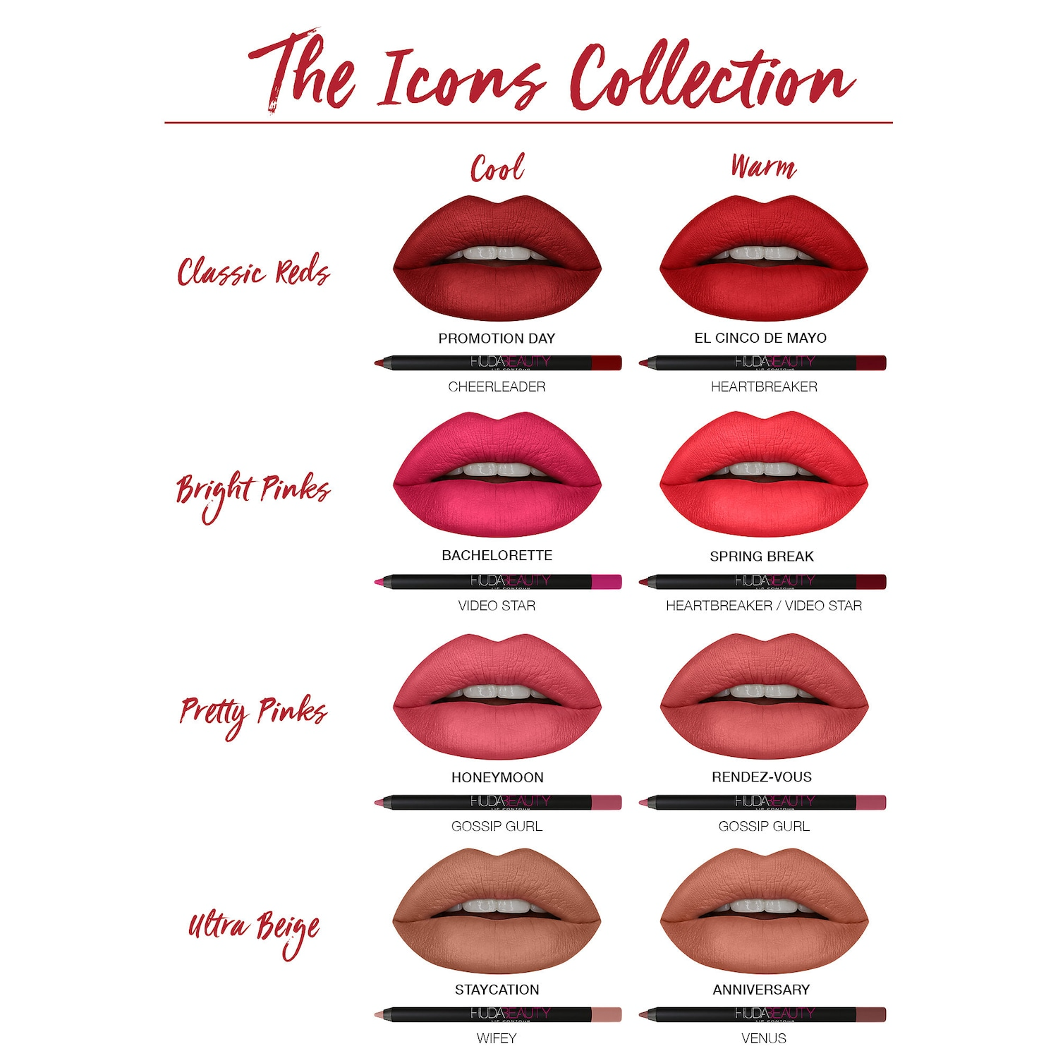 HUDA BEAUTY - Power Bullet Matte Lipstick - Image 4